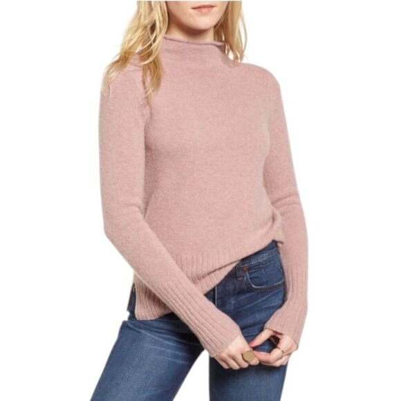 Madewell Inland Rolled Turtleneck Sweater - Picture 1 of 5